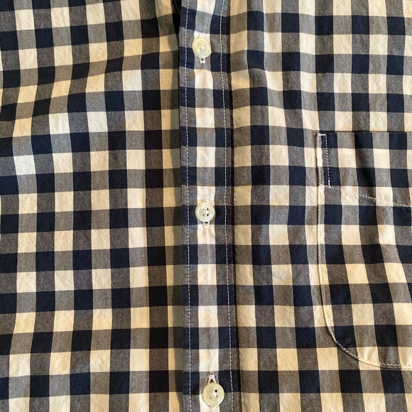 J. Crew patterned short sleeve button down! - Picture 2 of 3
